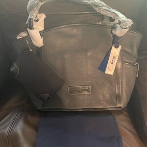 Leather Medium Tote. Brand new never used.